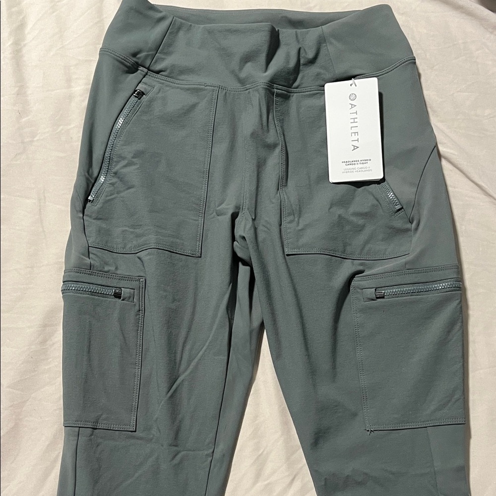 Athleta Slate Cargo Leggings